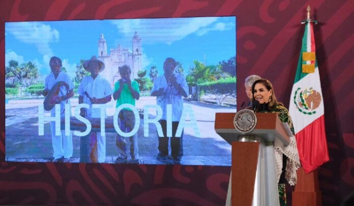 Con el Tren Maya el mundo conocerá las maravillas arqueológicas del Mundo Maya: Mara Lezama