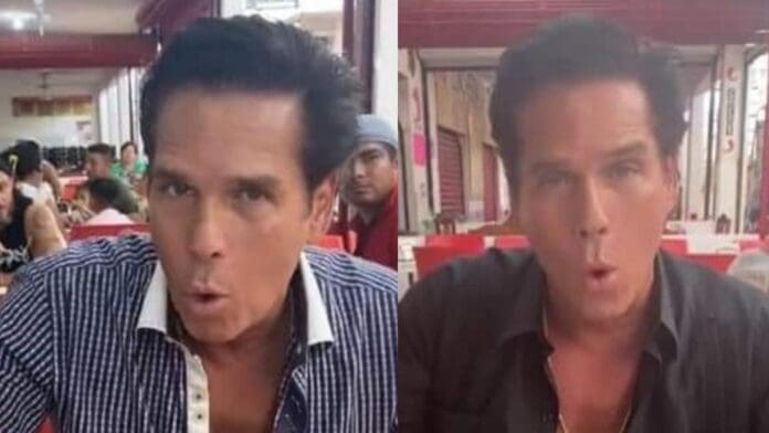 Roberto Palazuelos sigue con su precampaña. Esta vez recorrió la capital y degustó platillos típicos en el mercado.