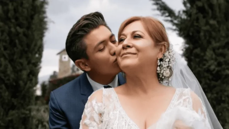 Influencer se casó con una actriz 30 años mayor que él; su matrimonio atraviesa un momento difícil