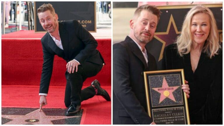 Macaulay Culkin, de ‘Mi pobre angelito‘, recibe estrella en el Paseo de la Fama de Hollywood