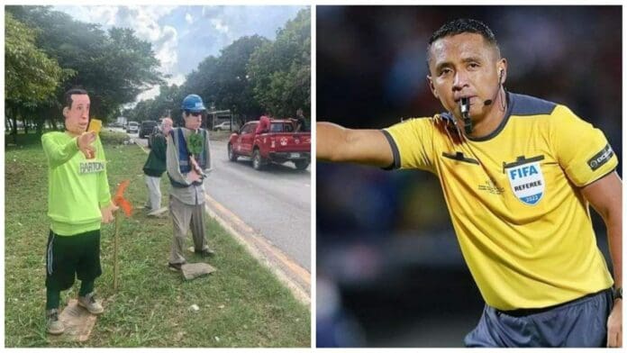 Aficionados de Honduras quemarán piñatas del árbitro del partido ante México
