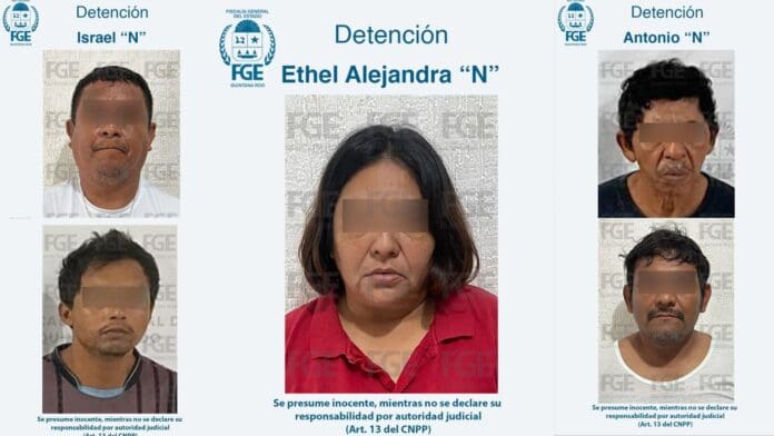 Detiene la FGE a cinco personas por extorsión a taxistas de Cancún