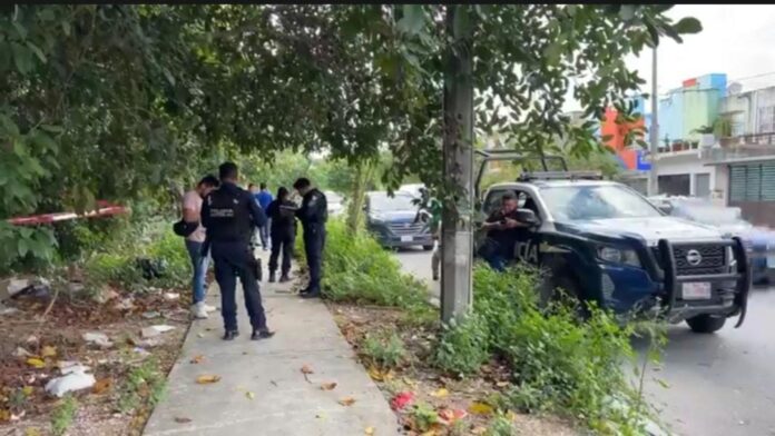 Hallan cuerpo putrefacto en área verde del fraccionamiento Los Héroes de Cancún