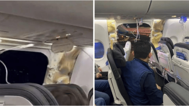 Video: Avión de Alaska Airlines aterrizó de emergencia tras perder una ventana