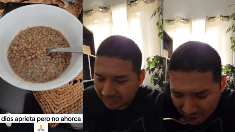 Video: Revendedor de Costco come lentejas porque no logró vender todas las Roscas de Reyes