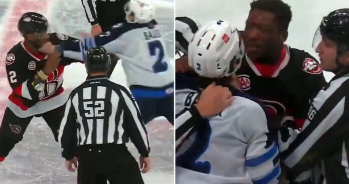 Pelea de jugadores profesionales de hockey causa polémica