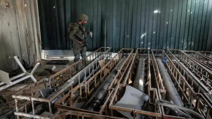 El ejército de Israel halló la fábrica de armas más grande de Hamas en Gaza