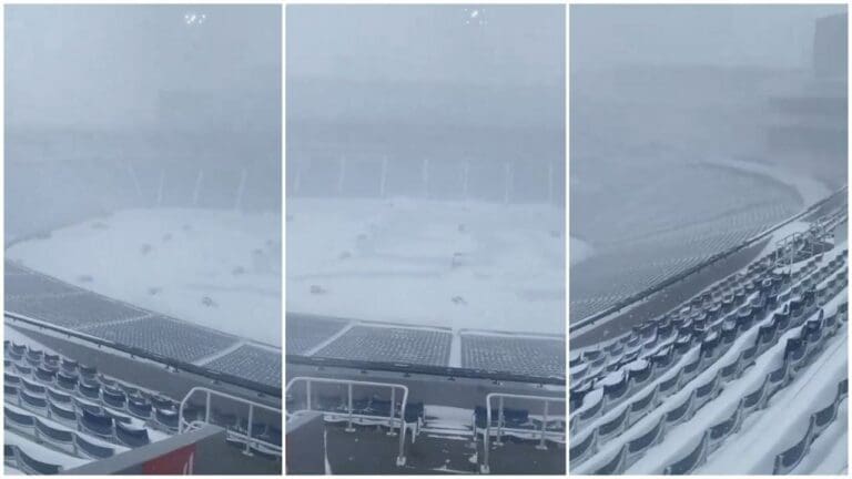NFL: Así luce el Estadio Highmark, hogar de los Buffalo Bills, tras "terrible" tormenta de nieve