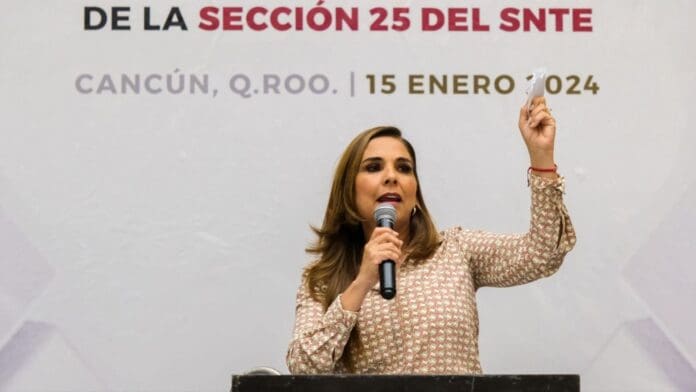 Mara Lezama Espinosa es considerada la tercera mejor mandataria estatal en el ranking de gobernadores de diciembre 2023.