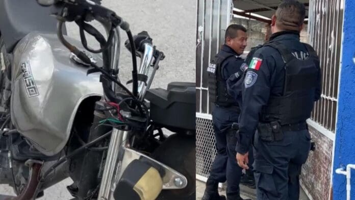 Un ciudadano de Cancún fue más efectivo que la Policía, y es que él mismo rastreó y recuperó la moto que le robaron.