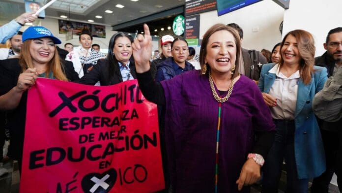 La aspirante a la Presidencia, Xóchitl Gálvez visitará Playa del Carmen este viernes 12 de enero. Se reunirá con militantes de oposición.