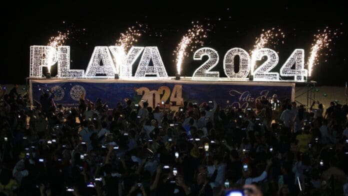 Playa del Carmen logró superar las expectativas en materia de turismo durante esta temporada decembrina 2023.