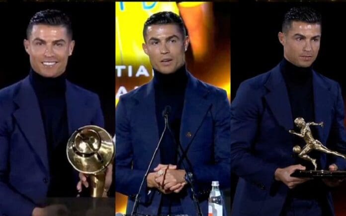 Cristiano Ronaldo, orgulloso de ganarle a Erling Haaland como el máximo goleador de 2023