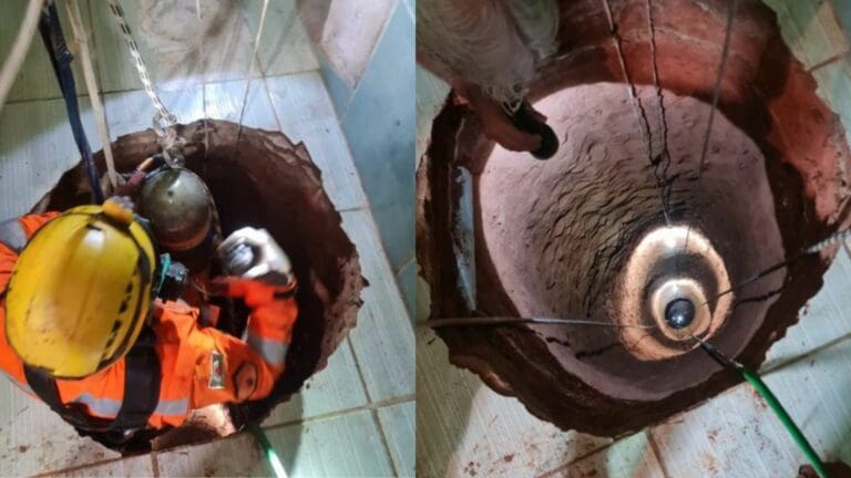 Hombre soñó que había oro en su casa, cavó un hoyo de 40 metros y murió al caer en él