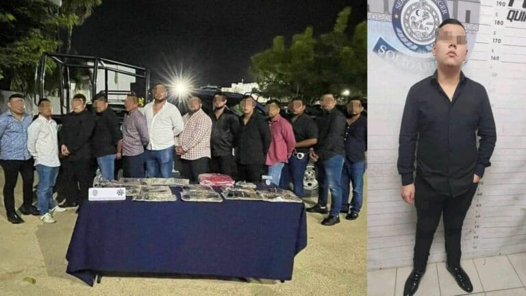 Duro golpe a la delincuencia en Playa del Carmen detienen a supuesto ahijado del Gobernador de Chiapas con una célula delictiva