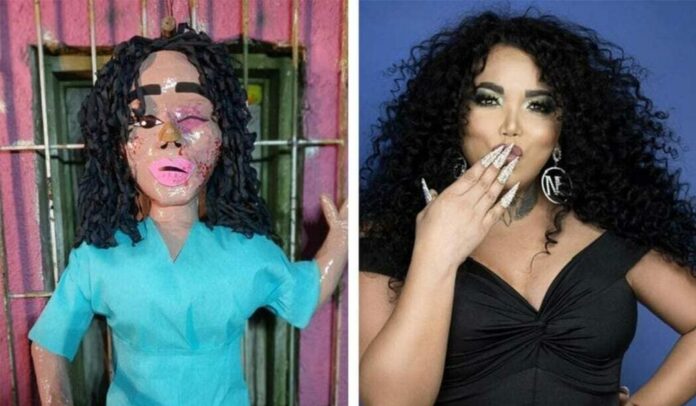 Crean piñata de Paola Suárez golpeada y causa indignación en redes