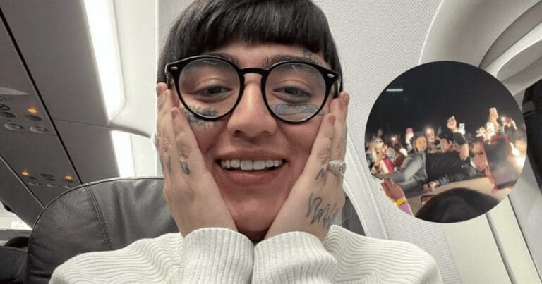 VIDEO Dani Flow protagoniza caída durante concierto en Sonora