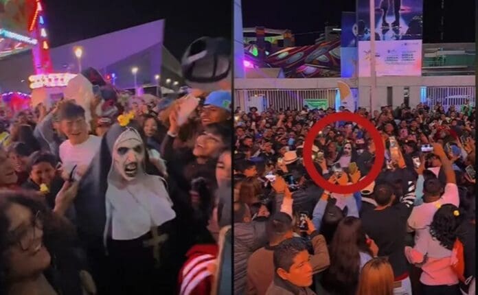 La Monja más viral conquista la Feria de León y pone a bailar a los visitantes