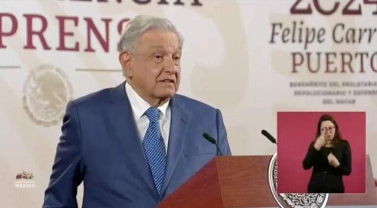 AMLO dijo estar contento de que el PRI y el PAN hayan decidido apoyar su reforma para el aumento de pensiones.