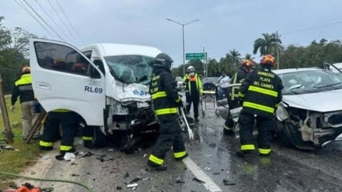Hoteleros de la Riviera Maya piden adecuaciones a carretera federal tras accidente