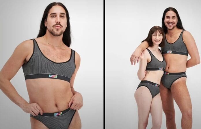 Marca de ropa es criticada por usar modelo no binario con barba para mostrar nuevo bikini