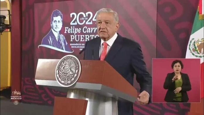 AMLO volvió a interferir en el proceso electoral. Llamó nuevamente a la gente a votar por su proyecto de transformación.