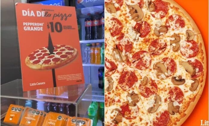 Little Caesars lanza promoción de pizza a 10 pesos