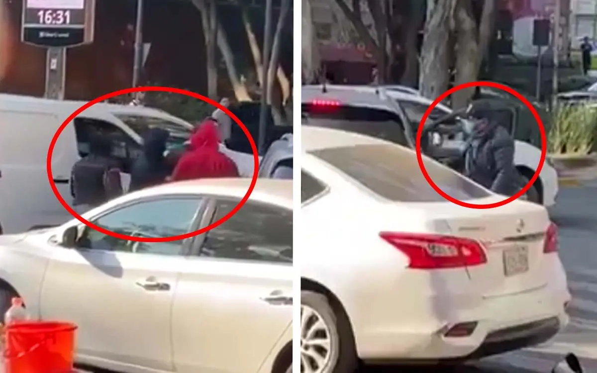 Son policías los protagonistas del video de presunto asalto en alcaldía Benito Juárez, CDMX