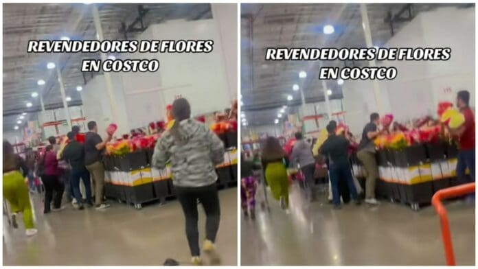 Revendedores de Costco se viralizan por arrasar con flores para este 14 de febrero
