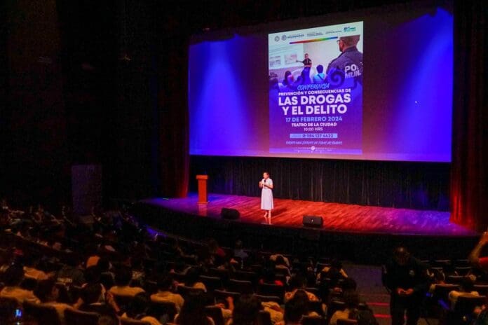 Concientizan a jóvenes sobre uso de drogas y sus consecuencias