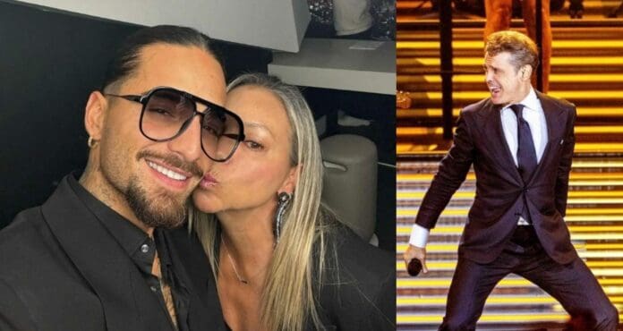 Maluma fue con su mamá a ver el concierto de Luis Miguel en Colombia. Se le vio cantar las canciones como cualquier otro fan.