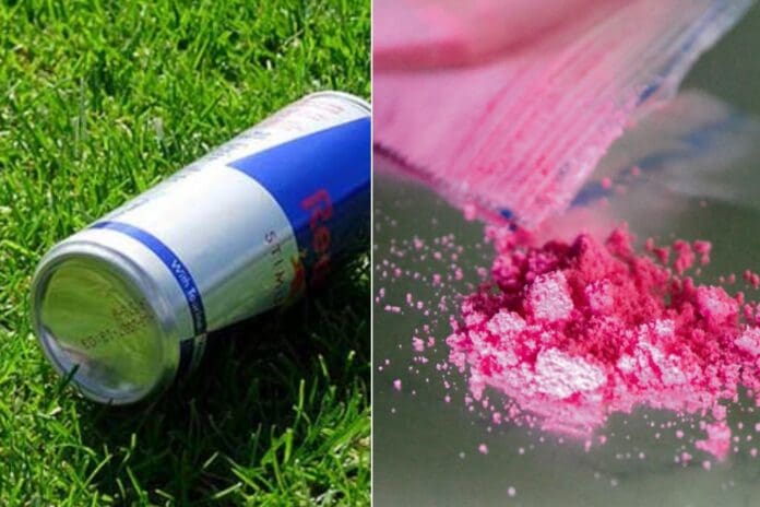 Muere menor de 14 años por ingerir cocaína rosa en una lata de Red Bull