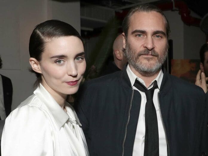 Joaquin Phoenix y Rooney Mara esperan a su segundo bebé