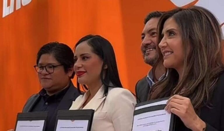 Sandra Cuevas, Gibrán Ramírez y Alejandra Barrales llegan de otros partidos para ser candidatos de Movimiento Ciudadano.