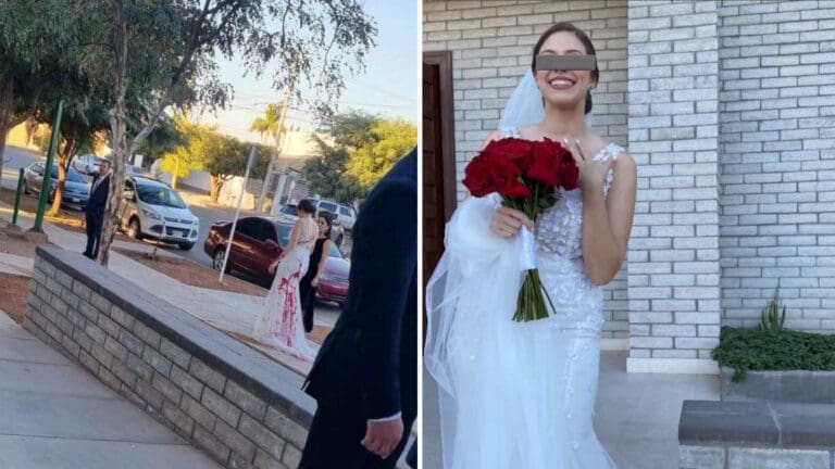 Arrojan pintura a novia el día de su boda; acusan que fue su suegra