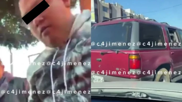 Montachoques en Iztapalapa intentan abrir auto de sus víctimas