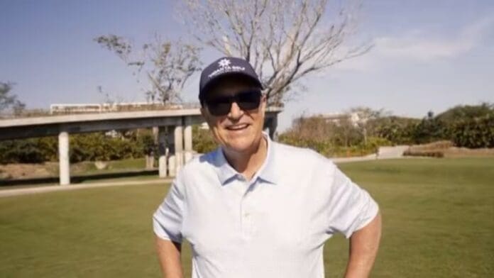 Ricardo Salinas Pliego no se esconde de la polémica y manda mensaje desde campo de golf