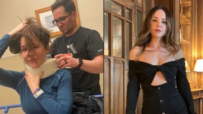 Camila Sodi sufre conmoción cerebral