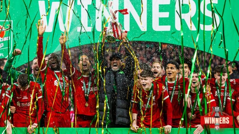 El Liverpool ganó la Carabao Cup, el primer título en la temporada de despedida del técnico alemán Jürgen Klopp.