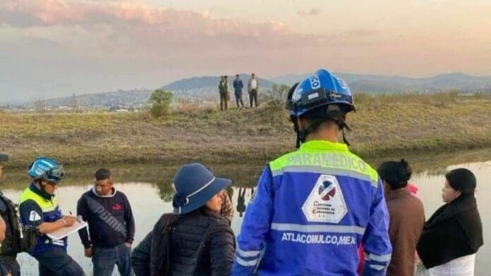 Mueren dos, niños ahogados en una presa de Jocotitlán, Edomex