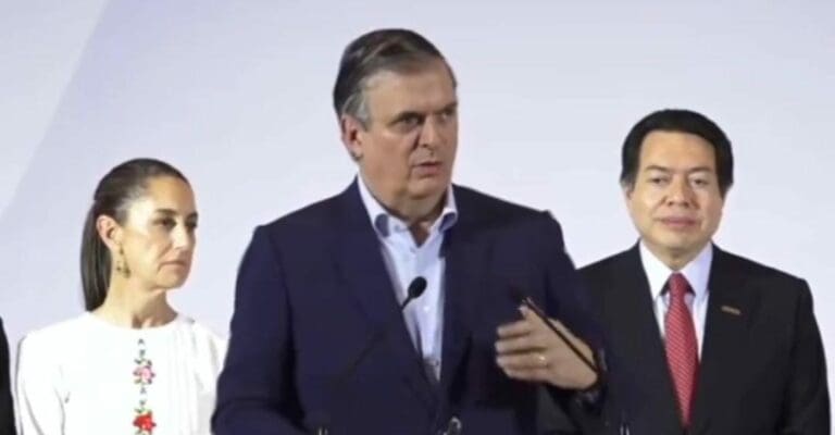 Claudia Sheinbaum presentó a su equipo de campaña. Sobresale Marcelo Ebrard, que será el enlace con mexicanos en el exterior.