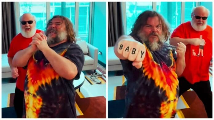 Jack Black se viraliza al cantar ‘Baby One More Time’, de Britney Spears