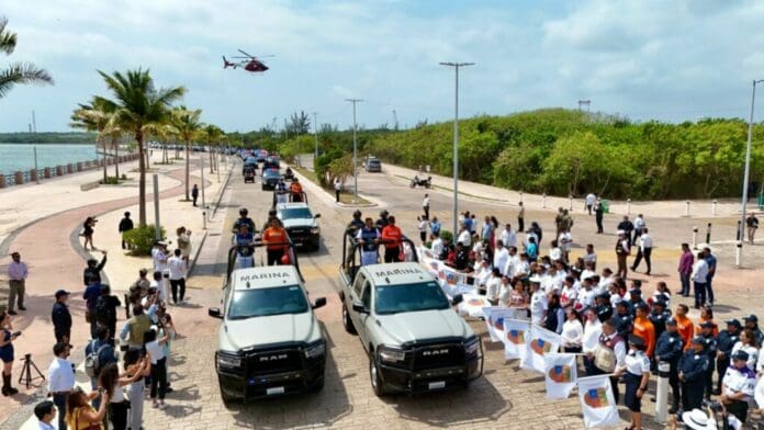 Inicia operativo de seguridad de Semana Santa en Cancún