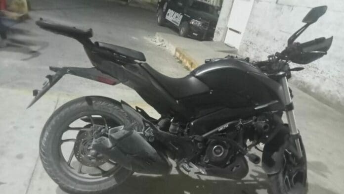 Policía de Solidaridad recupera motocicleta robada; incluyó captura del presunto ladrón
