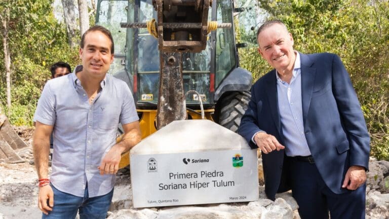 Tulum celebra la colocación de la primera piedra de Soriana Híper: Un impulso al desarrollo sostenible