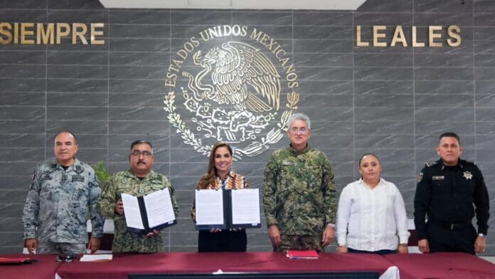 Firma Gobierno de Quintana Roo convenio con SEDENA en reconocimiento a sus servicios