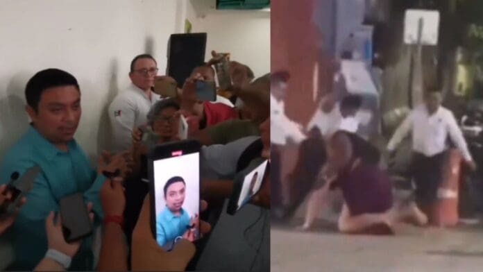 Taxistas de Playa del Carmen que agredieron a sujeto defendían a una mujer, afirma dirigente