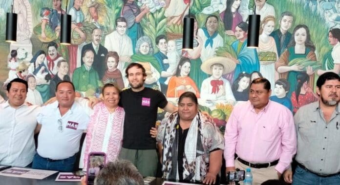 El dirigente estatal del MAS reveló la lista de candidatos a alcaldías y diputaciones de su partido para los próximos comicios.