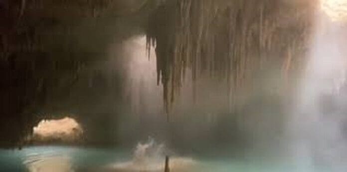 Exhiben maquinaria mientras perfora cavernas para el Tren Maya