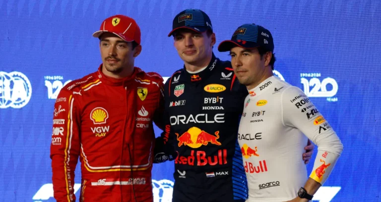 Verstappen conquistó la pole position del GP de Arabia Saudita; Checo Pérez largará tercero